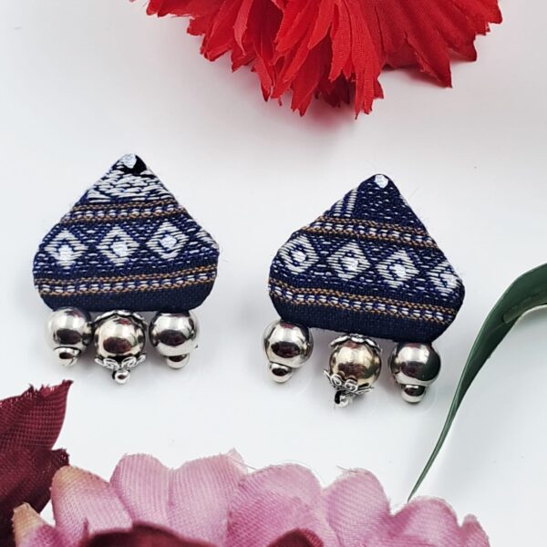 SAMBALPURI FABRIC EARRINGS EAFA0038