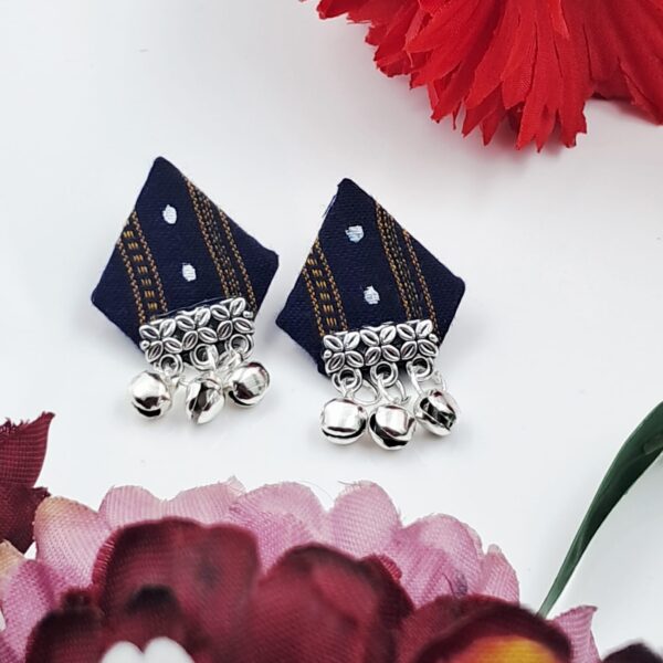 SAMBALPURI FABRIC EARRINGS EAFA0039